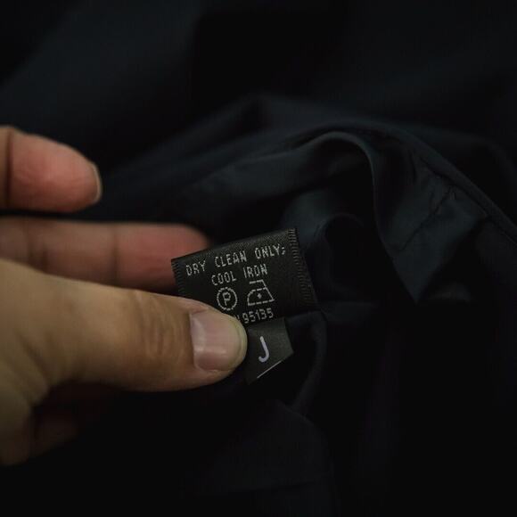 Lafayette 148 New York Size 4 Blue Stretch Wool Sleeveless Sheath Career Dress - Picture 7 of 8